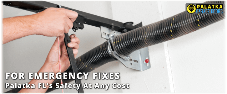 Broken Garage Door Spring Palatka FL